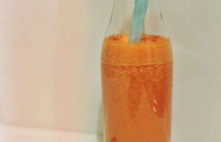 Carrot, Mango, Orange & Ginger Juice