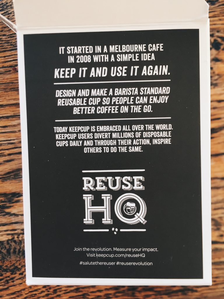 Keep Cup | eat, write + explore